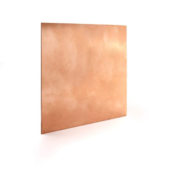 KLEHOPE Copper Sheet Plate, The Thickness of The Processable Copper Plates is 1mm, Metal Plate Content of Copper is as High as 99% (100 mm x 100 mm x 1 mm) - Image 2