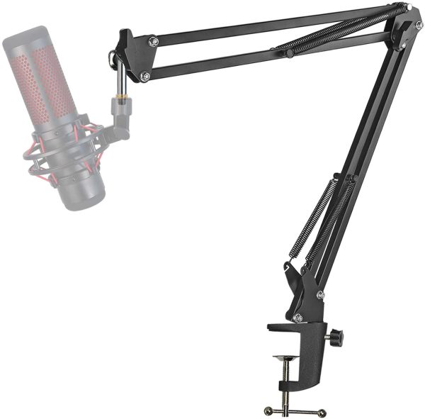 HyperX QuadCast Boom Arm Stand - Professional Studio Mic Stand Compatible with HyperX QuadCast S Microphone by YOUSHARES - Image 4