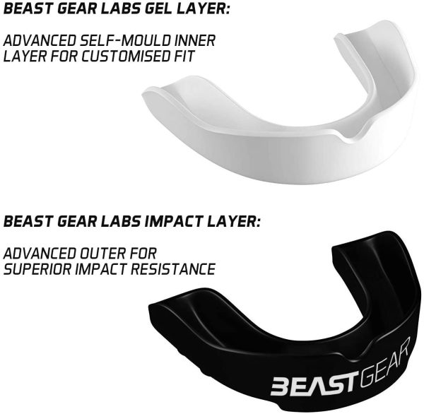 Beast Gear Mouth Guard/Gum Shield - for boxing, MMA, rugby, muay thai, hockey, judo, karate martial arts and all contact sports - Image 5