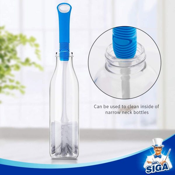 MR.SIGA Long Handle Bottle Brush - Image 3