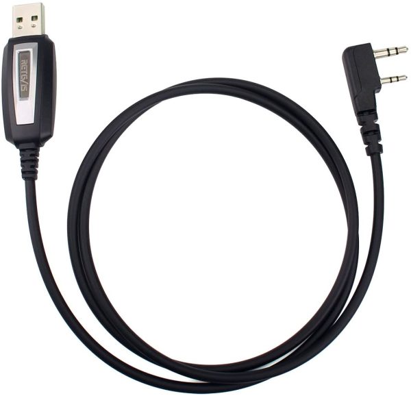 Retevis USB Programming Cable 2 Pin Compatible with Walkie Talkie RT24 RT27 RT28 RT85 Baofeng UV-5R BF-888S BF-88E Kenwood Wouxun HYT 2 Way Radio Programming Cable (1 Pcs) - Image 9