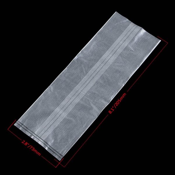 Dr.Fish Pack of 60 Carp Fishing PVA Bag Fast Dissolve Enviromental Friendly 70X100,100X130,70X200,50X100mm Optional Size - Image 3