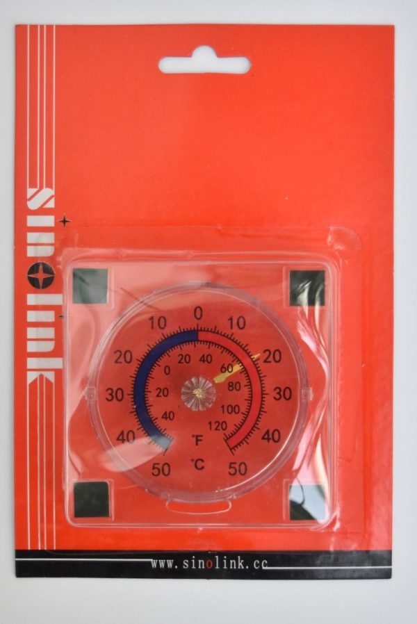 Dial / analogue stick on Window thermometer - read outside temperature from inside house -60 to +120 Fahrenheit and -50 to +50 Centigrade - Image 2