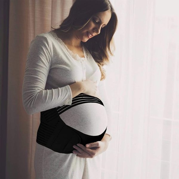 MDHAND Pregnancy Support Belt, 3 in 1 Maternity Belt Lumbar Back Support Waist Maternity Belly Bands & Support, Relieve Back Hip - Image 7