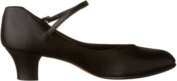 Capezio Junior Footlight, Women's Character Shoes, Black (Black), 1.5 UK (4 US)