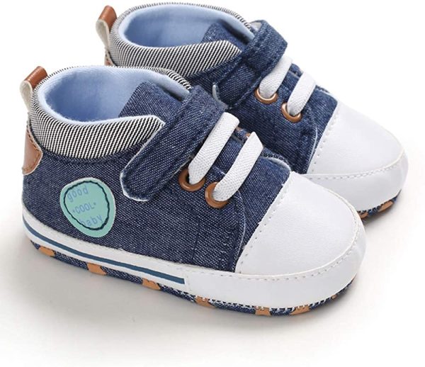 MASOCIO Baby Boy First Walking Shoes Infant Toddler Trainer Soft Sole Anti-Slip Prewalker - Image 5