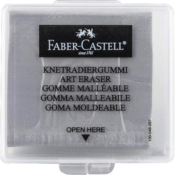 Kneaded Eraser with Case, Grey (New Version)