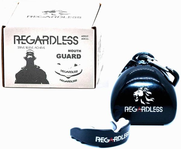 REGARDLESS Performance Lite Adult and Junior Mouth Guard/Gum Shield - Comfort & Quality - Ideal for boxing, MMA, rugby, muay thai, hockey, judo, karate martial arts and all contact sports - Image 2