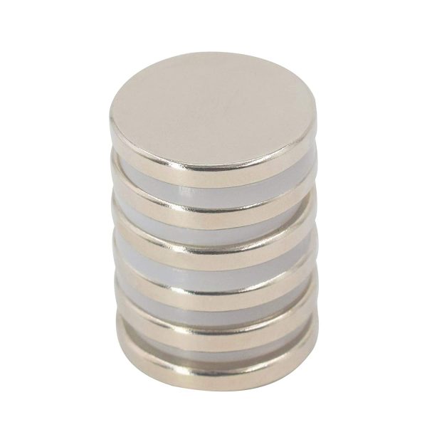 Magnetpro Neodymium Disc Magnet 25 mm Dia x 3.5 mm Thick 6 KG Pull (Pack of 6) - Image 7