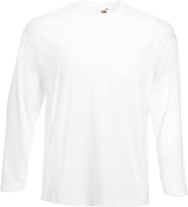 Fruit Of The Loom Men's Valueweight Long Sleeve Tee - Image 2