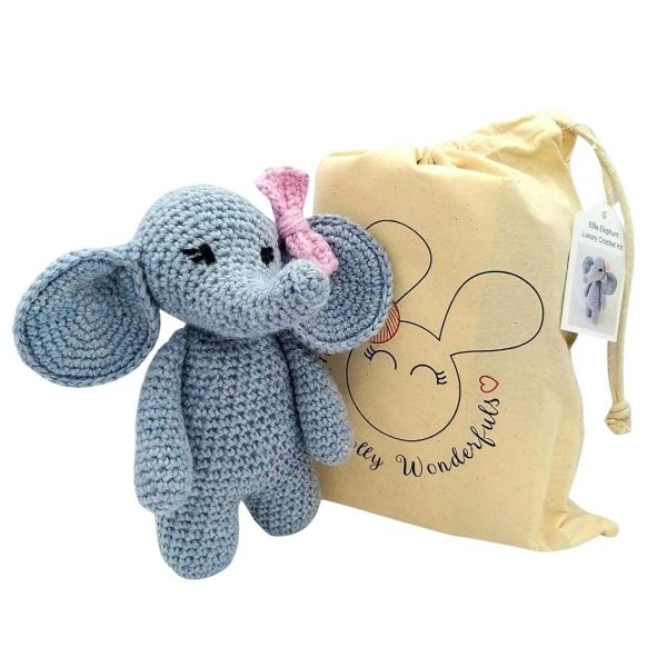 Crochet Kit - Ella the Elephant Complete Beginner Crochet Kit - Image 5