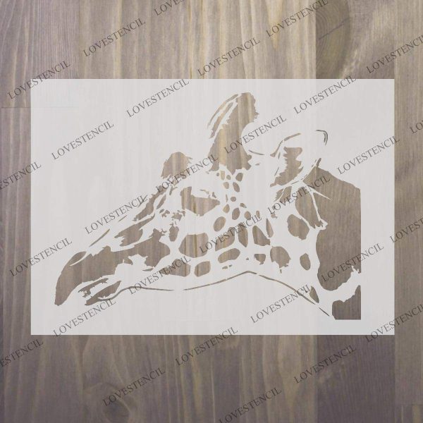 giraffe stencil 1. Choose size and thickness. up to A4 SMALL