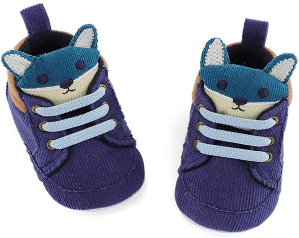 LACOFIA Baby Boys Sneakers Infant Anti-Slip Soft Sole 3D Animal First Walking Shoes - Image 3