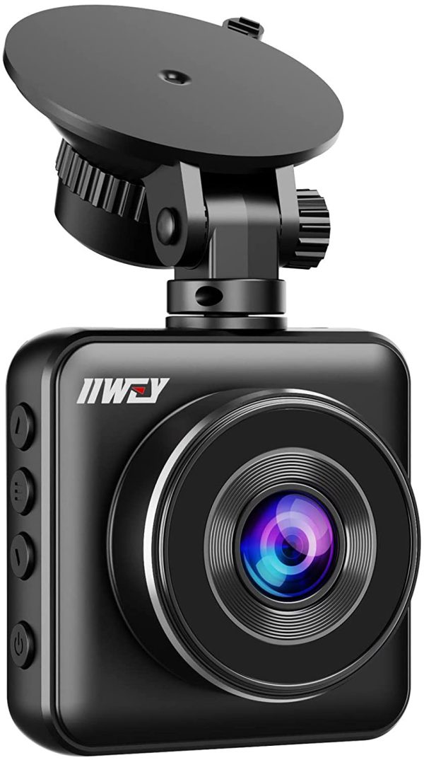 IIWEY Dash Cam Front 1080P Mini Size with 32GB SD Card, 2 Inch LCD Screen Small Hidden Car Dash Camera WDR Night Vision, 170?? Wide Angle, G-sensor, Motion Detection, Parking Monitor - Image 5