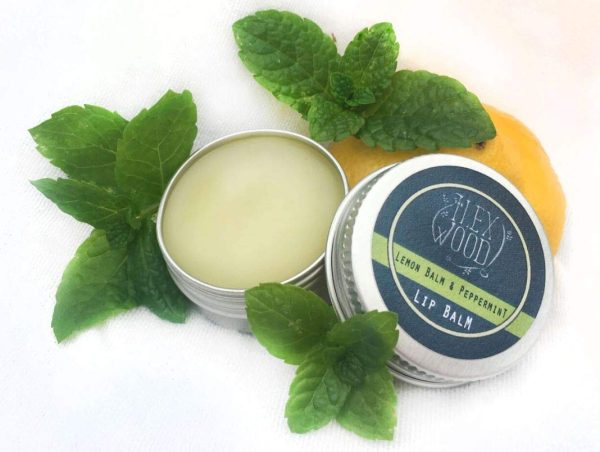 Lemon Balm and Peppermint Lip Balm - all natural, palm oil free, coldsore prevention, moisturising lip balm - 10ml - Image 5