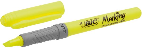 Highlighter Grip 824755, Yellow, Pack of 2