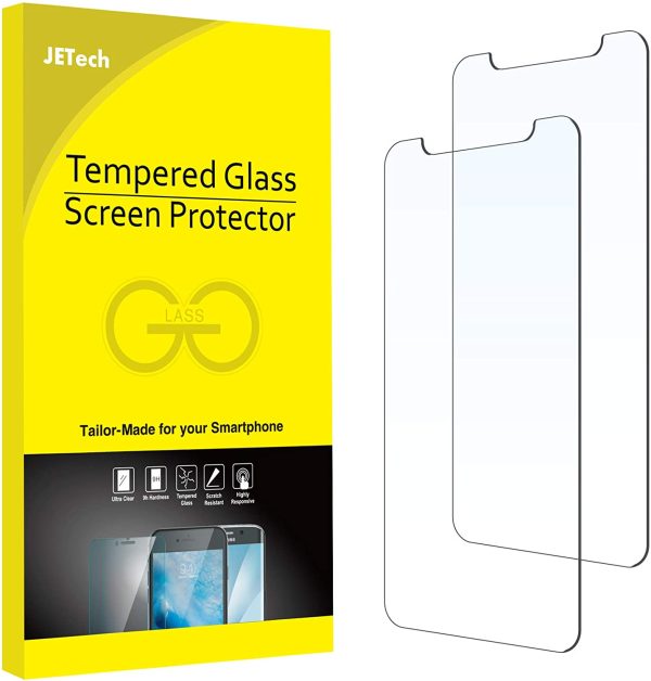 JETech Screen Protector for iPhone 11 and iPhone XR 6.1-Inch, Tempered Glass Film, 2-Pack - Image 4