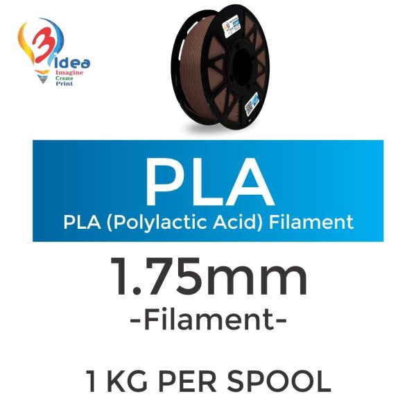 ICE Filaments ICEFIL1PLA104 PLA filament, 1.75mm, 0.75 kg, Barbaric Brown - Image 2