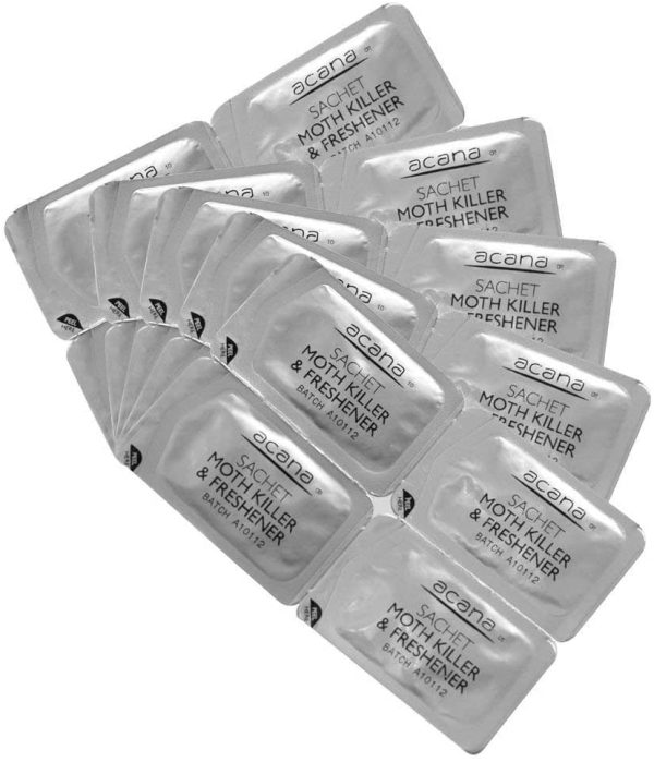 Pack of 20 Acana Moth Killer & Freshener Sachets with Lavender Fragrance - Image 6