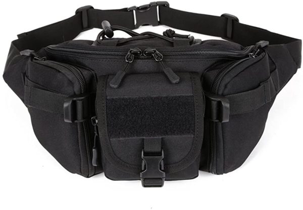 HUNTVP Tactical Waist Bag Military Waist Pack Molle Bumbag Fanny Pack for Outdoors Walking Running Hiking Camping Climbing Trekking Hunting - Image 5