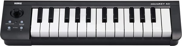 KORG MICROKEY2-25AIR Bluetooth Wireless and USB MIDI Controller - 25 Key - Black - Image 3