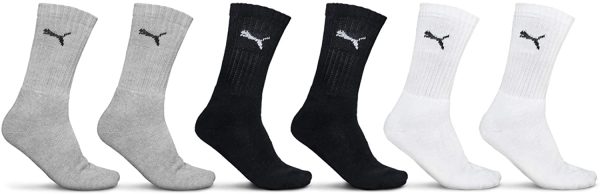 Puma Sports Socks Cush Crew (6 Pair Pack) - Image 2