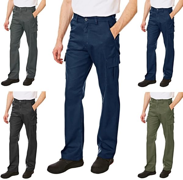 Lee Cooper Men's 205 Cargo Multi Pocket Cargo Work Trousers - Image 3