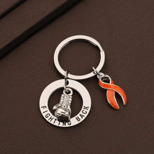 CENWA Orange Awareness Jewelry Orange Awareness Ribbon Survivor Gift DVT, Kidney Cancer, Leukemia, Multiple Sclerosis, RSD, Skin Cancer - Image 3