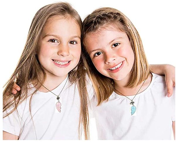 LFYXCW Friendship Best Friend Pendant Necklace for 2 Girls - Image 2