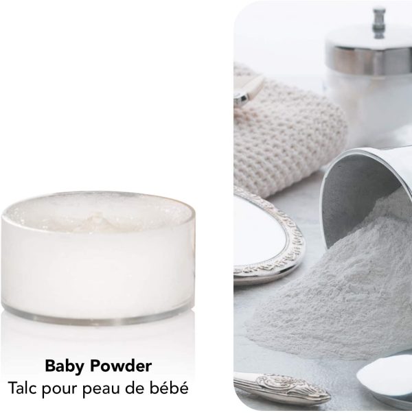 Tea Light Scented Candles | Baby Powder | 12 Count