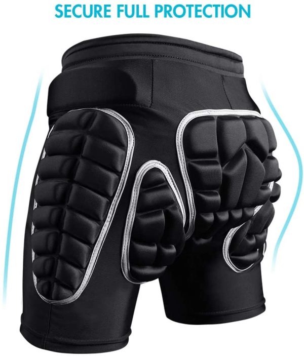 Kuyou Protection Hip 3D Padded Shorts Breathable Lightweight Protective Gear for Ski Skate Snowboard Skating Skiing Volleyball Motorcross Cycling - Image 5