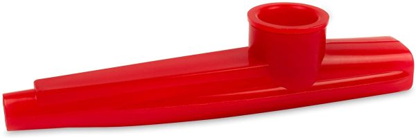 CASCHA Kazoo Red, made of durable material: plastic, effect instrument for joyful music-making - Image 2