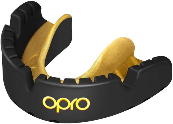 Opro Gold Level Mouthguard for Braces | Gum Shield for Rugby, Hockey and other Contact Sports