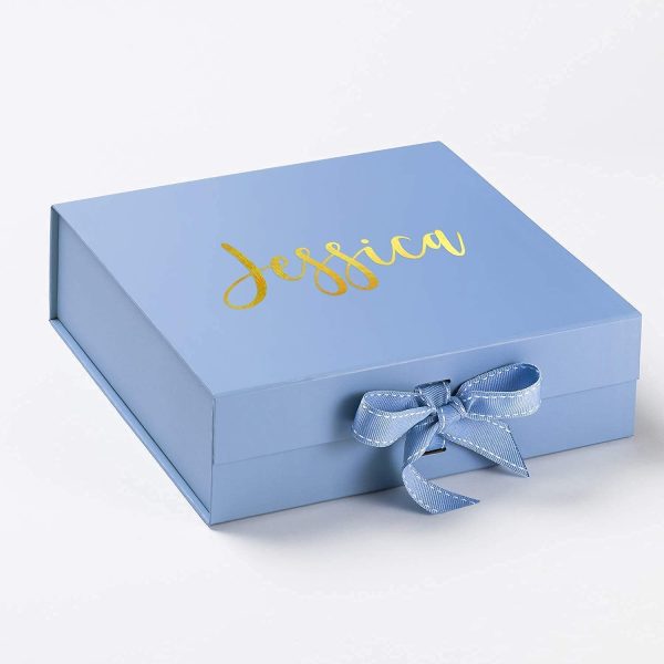 Personalised Gift Box with Real Foil Name | Custom Gift Box - Image 3