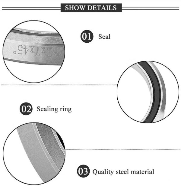 Bicycle Bearings, Steel Ring Bike Headset Sealed Bearings Single Repair Accessory - Image 5