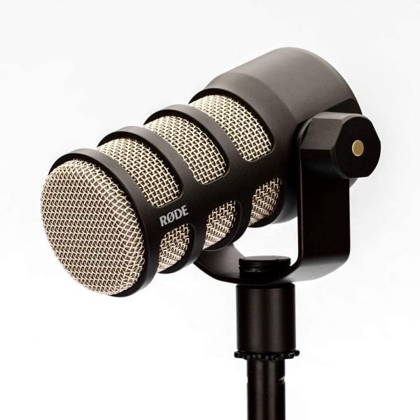 R?DE PodMic Broadcast-quality Dynamic Microphone with Integrated Swing Mount for Podcasting, Streaming & Behringer UMC22 Audiophile 2x2 USB Audio Interface with Midas Mic Preamplifier - Image 7