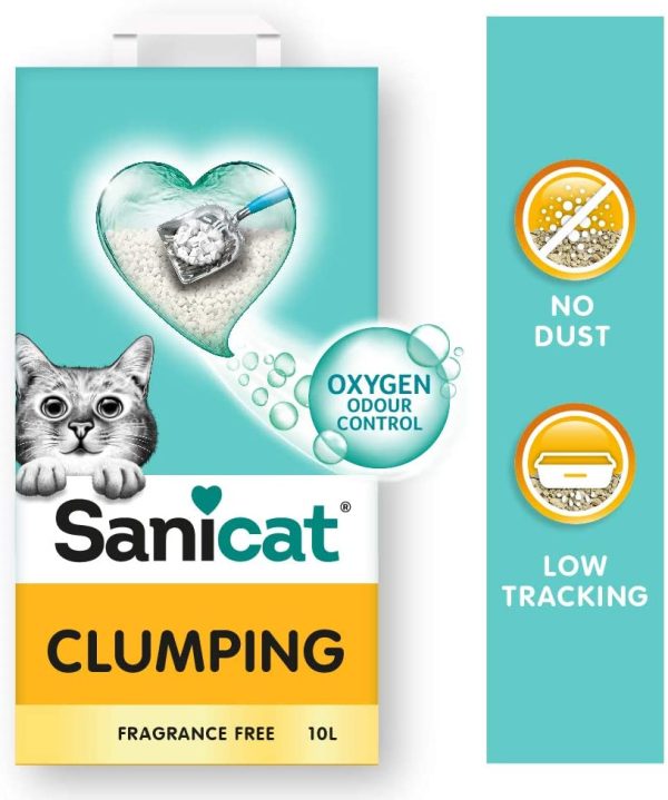 Sanicat Clumping unscented 10L - Image 4