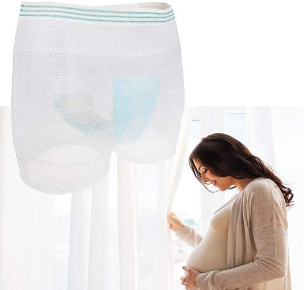 Hospital Panties Disposable Women's maternity underwear Washable C-Section Recovery Postpartum Underwear ( 5Pcs ) - Image 7