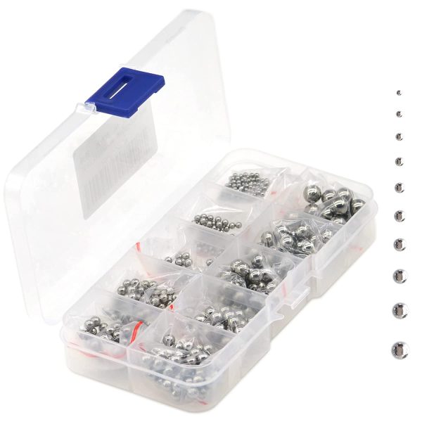 570 PCS 304 Stainless Steel Precision Bearing Balls, Kits of Steel Balls, for Bearing of Bicycles, Skates - Image 6