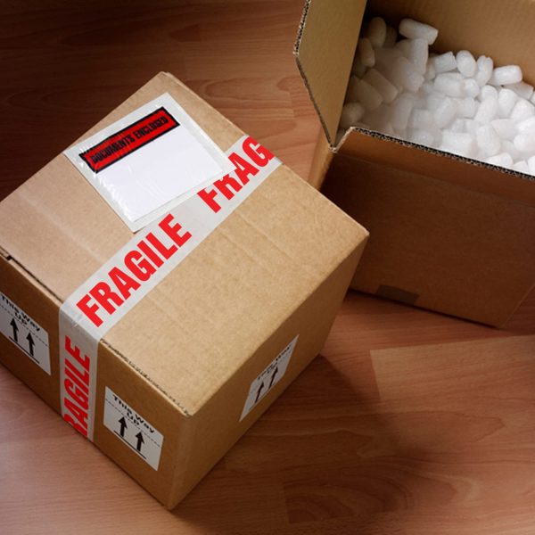 Fragile Tape Packing Tape 48MM x 92 Meter's (100 Yards) Fragile Tape for Parcels and Boxes, 1 Roll - Image 3