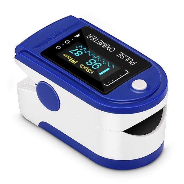 Oximeter, Oxygen Saturation Monitor Spo2 Fingertip Pulse Oximeter Adult and Child with Omnidirectional OLED Display - Image 6