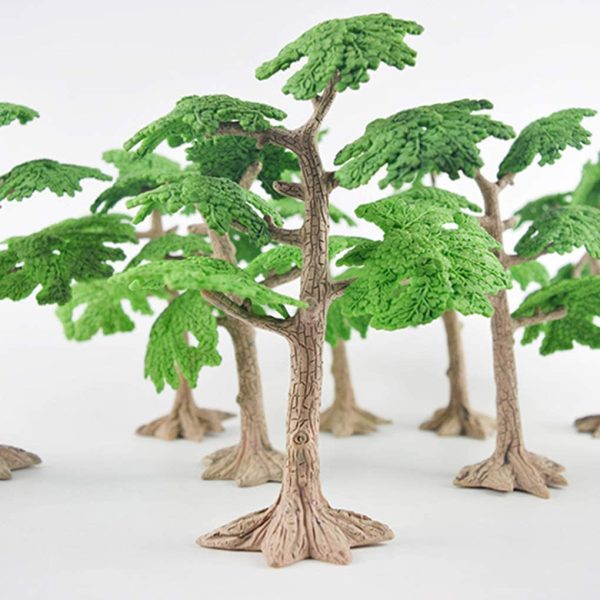 Deshunchang Miniature Fairy Garden Pine Trees Mini Plants Dollhouse Decor Accessories Gardening Ornament - Image 8