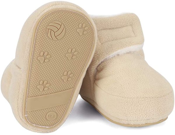 MASOCIO Baby Boys Girls Soft Sole Winter Warm Boots Infant Anti-Slip First Walking Shoes - Image 2