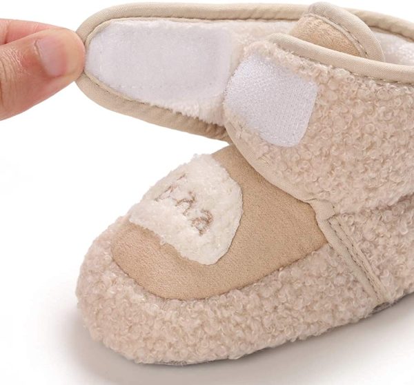 MASOCIO Baby Girls Boys Cute Sheep Booties Infant Soft Sole Crib Pram Prewalker Warm Boots - Image 7