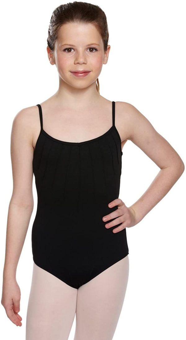 Elegance Girl's Cotton Thin Strap Camisole Leotards/Bodysuits Stretchy Dance/Gym/Ballet Sports(ref:3315) - Image 2