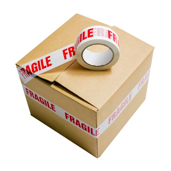 Fragile Tape Packing Tape 48MM x 92 Meter's (100 Yards) Fragile Tape for Parcels and Boxes, 1 Roll - Image 4