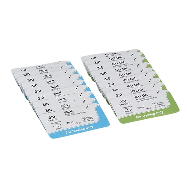 Dentistry Suture Kit | Complete Suturing Kit Including 4 Suture Pads | Perfect Dentist Gifts | 6 Quality Dental Suture Tools | Suturing Practice | OSCE Dentistry | Perfect Suture Material