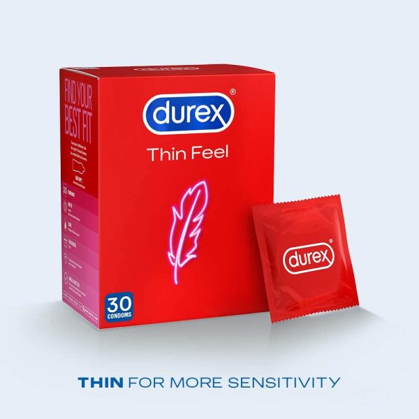 Durex Thin Feel Bulk Condoms, Pack of 30 (Packaging May Vary) - Image 10