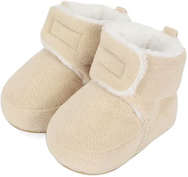 MASOCIO Baby Boys Girls Soft Sole Winter Warm Boots Infant Anti-Slip First Walking Shoes - Image 3