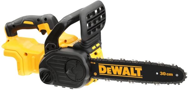 DEWALT DCM565N Cordless XR Brushless Chain Saw, 18 V, Yellow, 30 cm